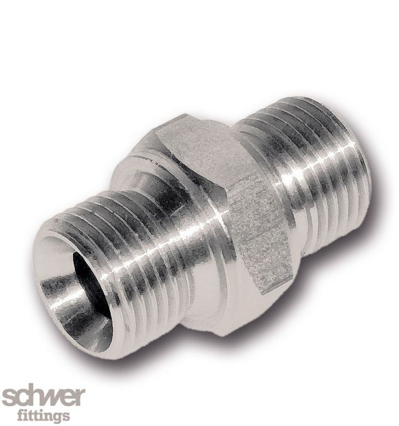 Hydraulic Fittings BSP Adapters,Male female Fitting Adaptor Parallel Nipples 