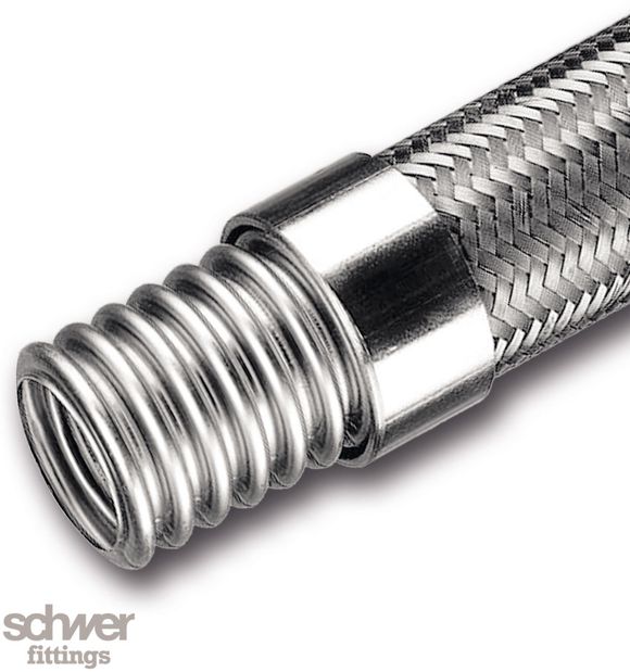 Stainless Steel Convoluted Hose - Schwer Fittings