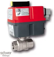 Robineţi cu actuator, acţionat , 24 V