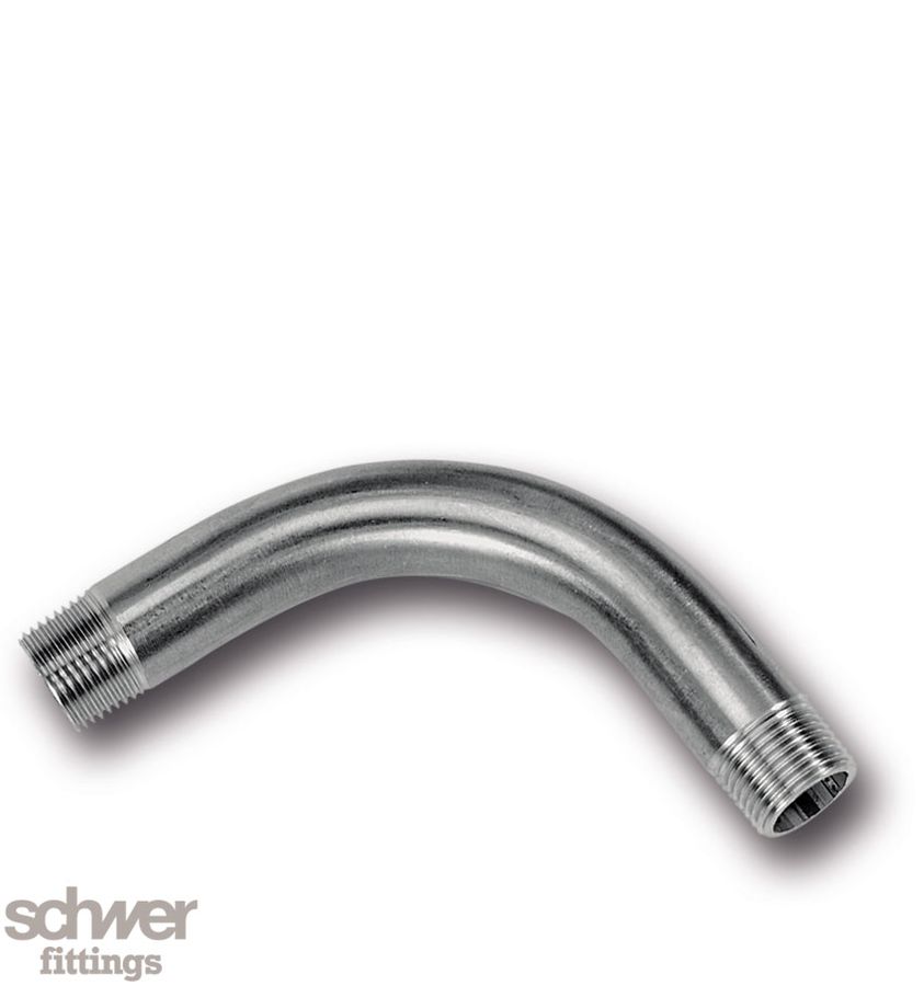 Codo curvado macho