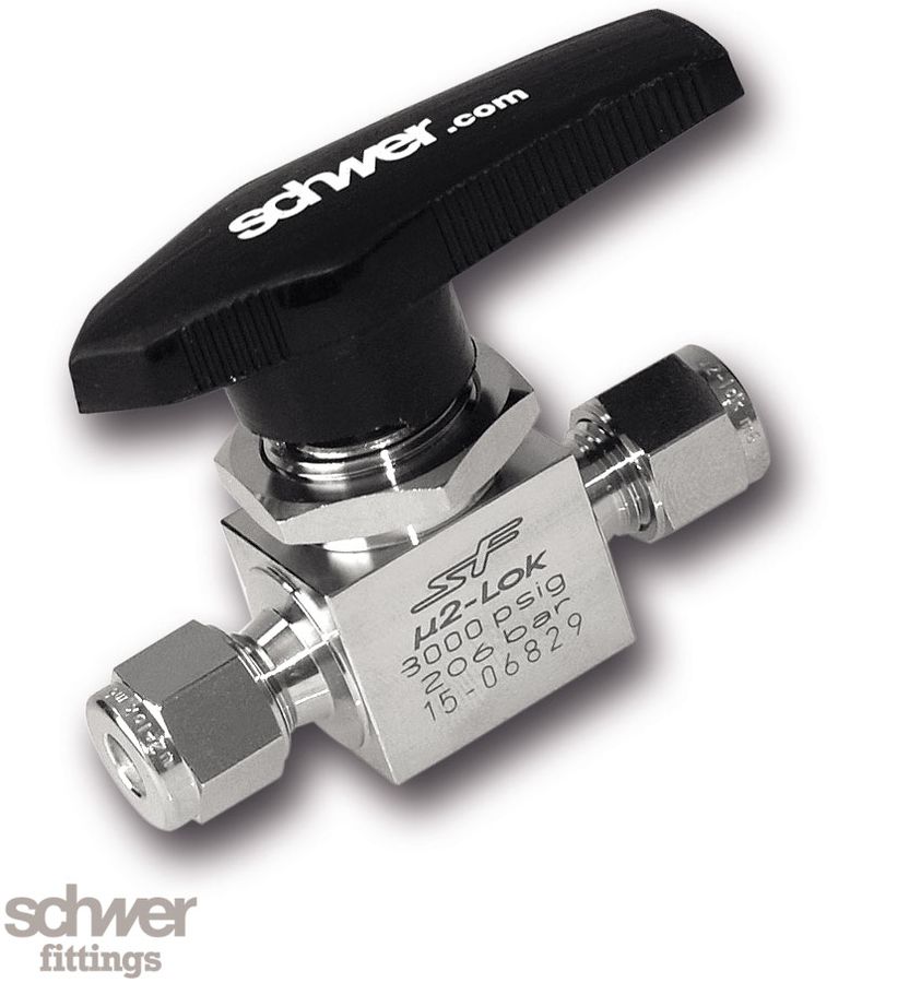 2-weg hoge druk kogelafsluiter (2.500 psi / 3.000 psi)