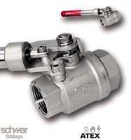 两片式直通球阀