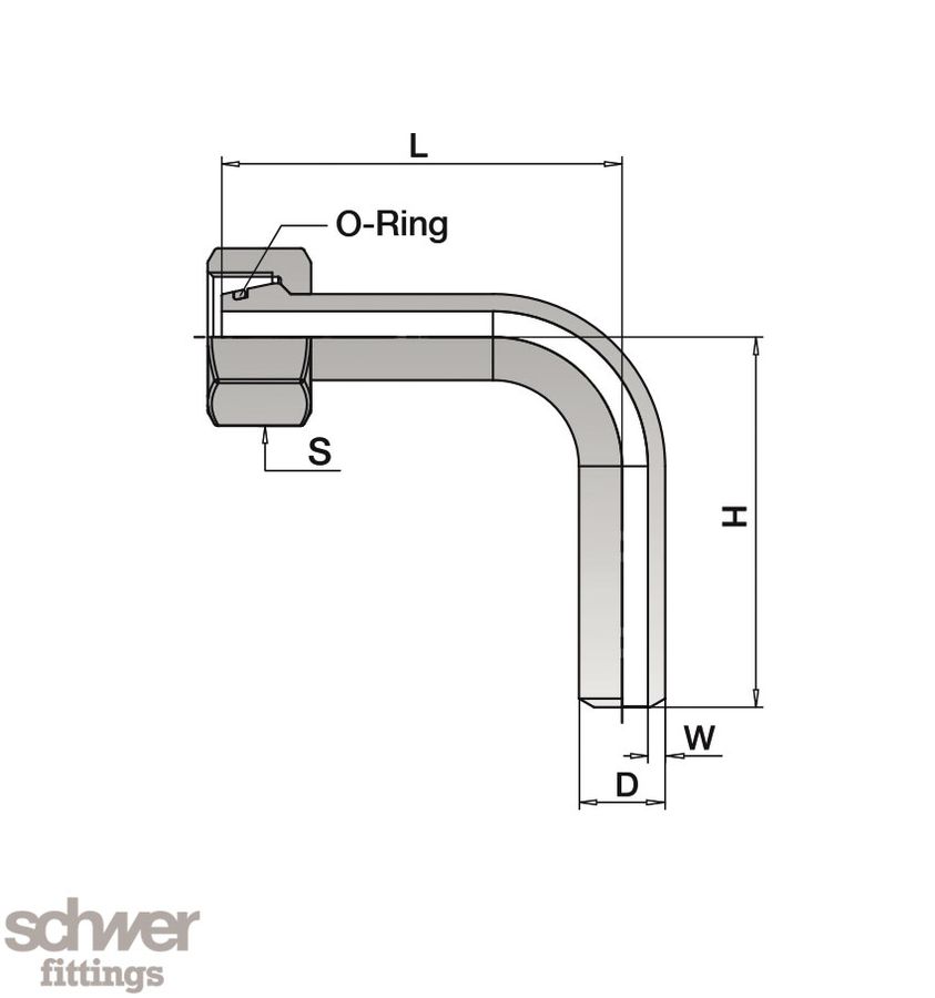 Stożki łukowe 90° do spawania