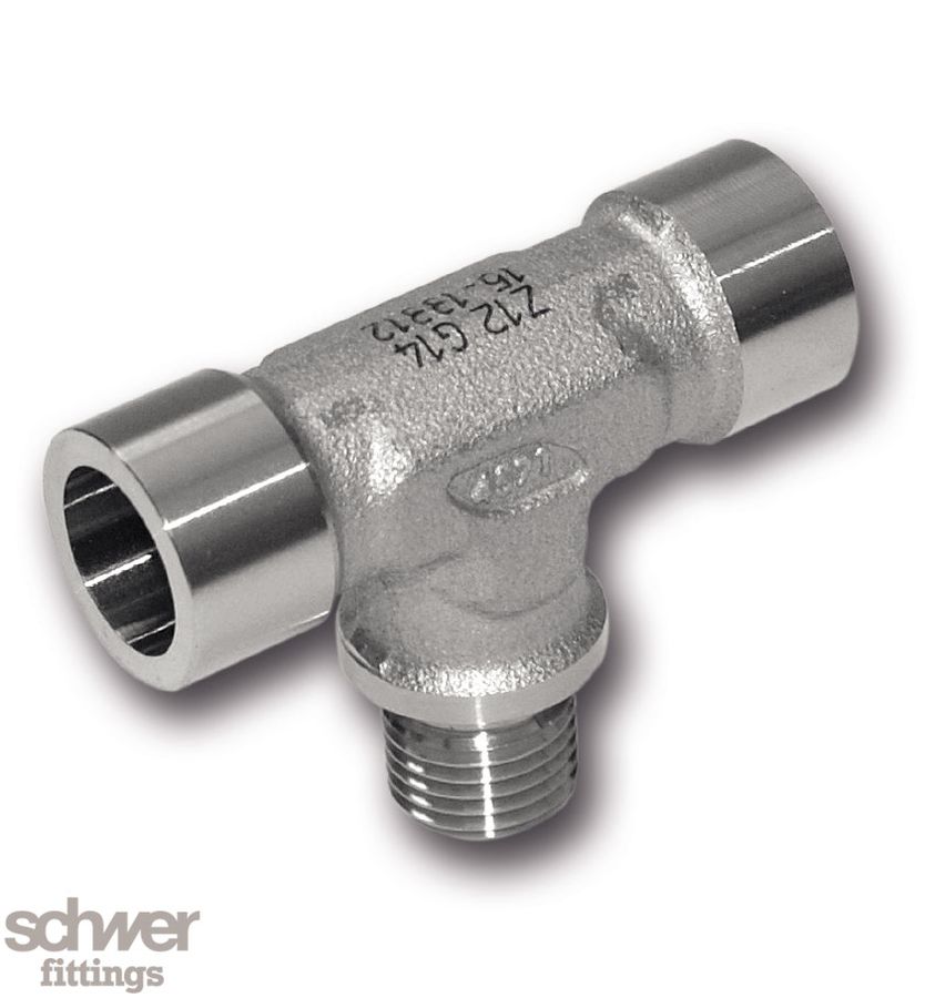 Insteek T-inschroef fitting