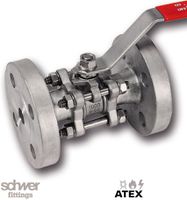 三片式法兰球阀