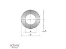 Flat seals for Flanges