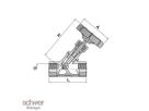 Schrägsitz-Absperrventil