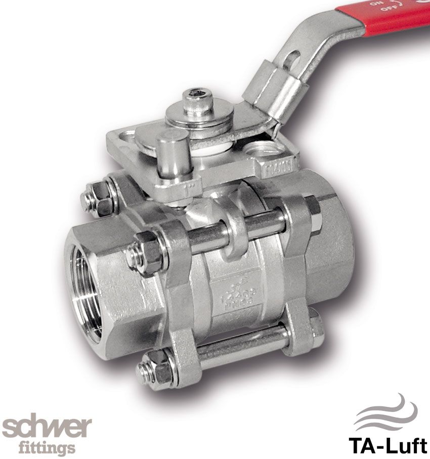 Three Piece Ball Valve