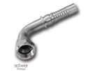﻿﻿Interlock Hose Tail Swivel Female 90° DKJ