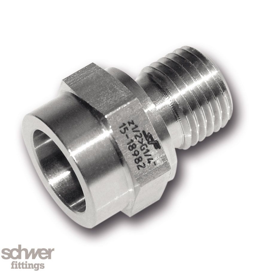 Insteek male fitting