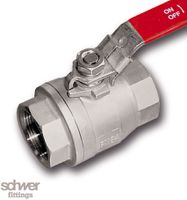 2-teiliger Muffenkugelhahn