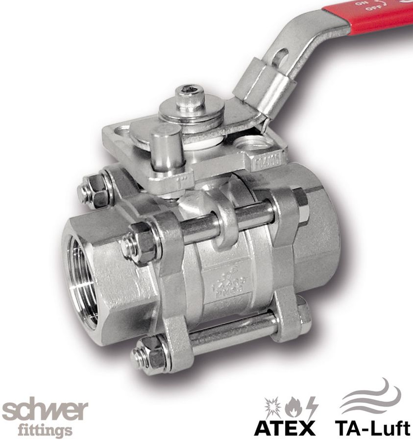 Three Piece Ball Valve
