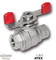 两片式直通球阀