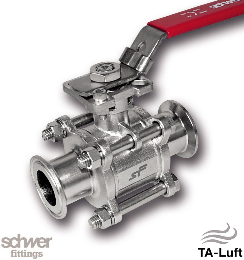 Guľový kohút trojdielny