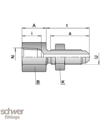 Female Bulkhead Coupling