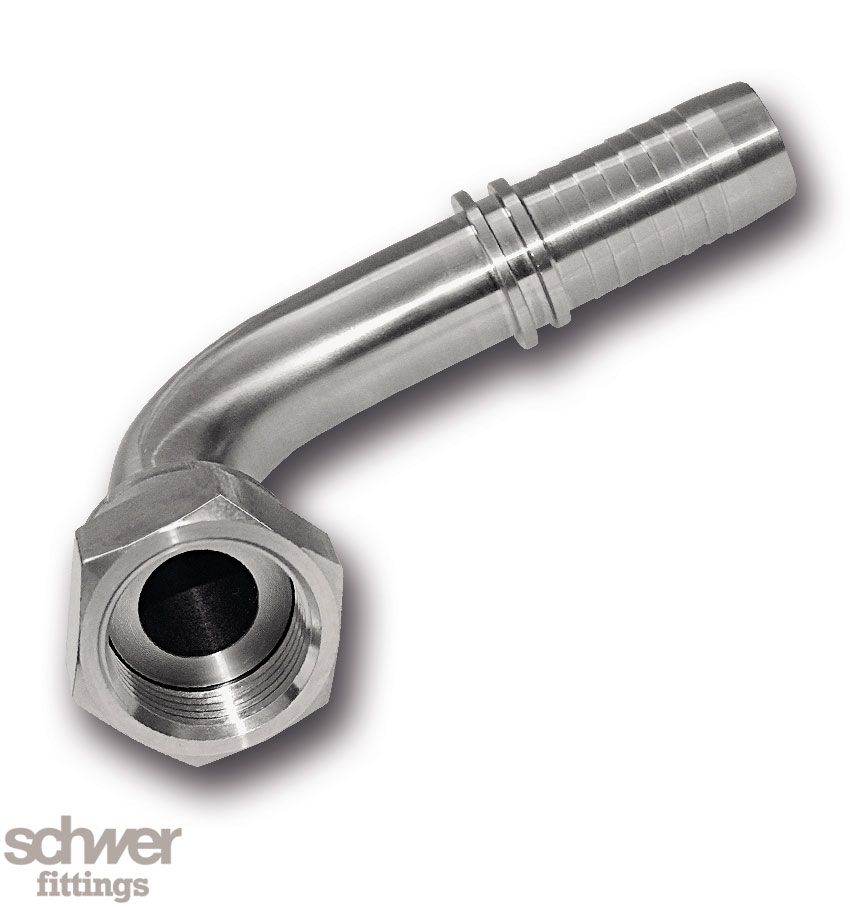Schlauchstutzen DKR FG 90°