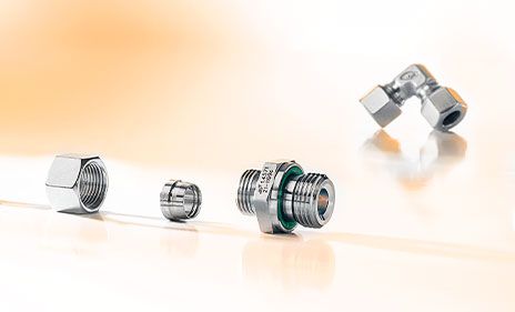 Schneidringverschraubung, Schneidring, Rohrverschraubung, Hydraulikverschraubung, Fluid