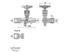 Manometer-Absperrventil