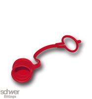 Pölysuoja korkki hihnalla: pistokkeelle