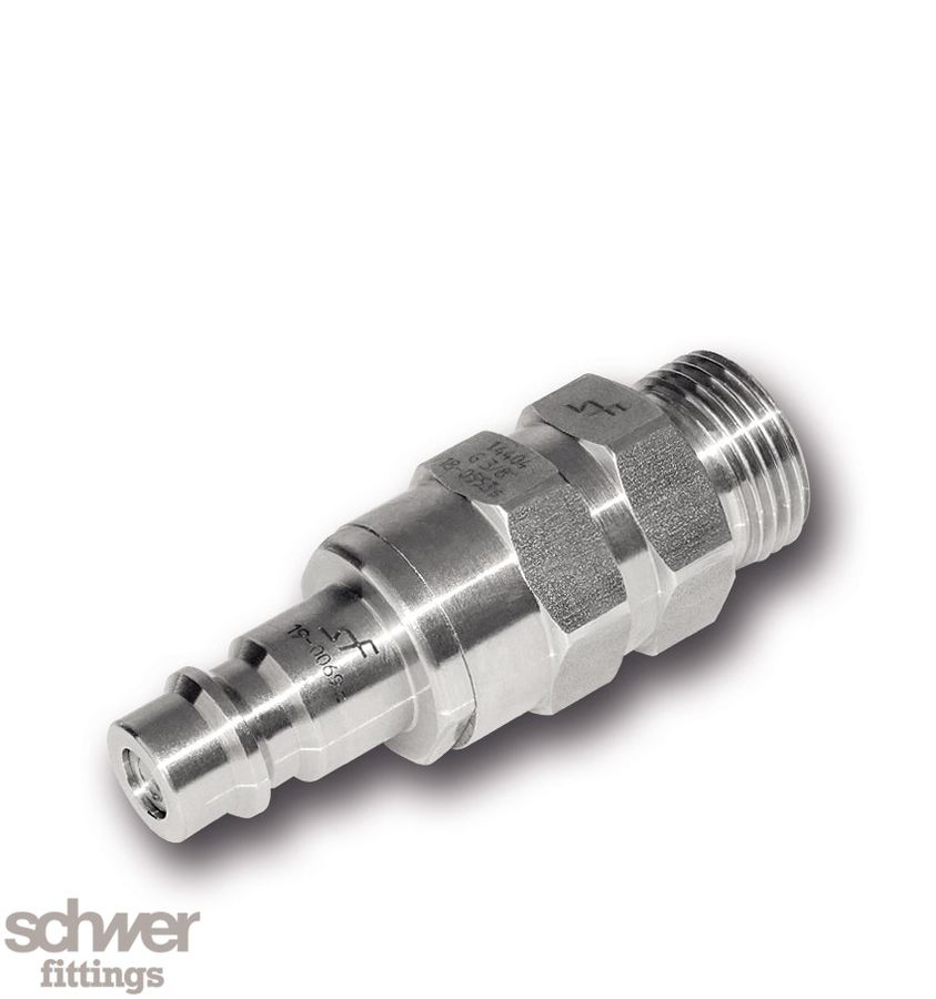 stecker cu închidere, cu filet exterior