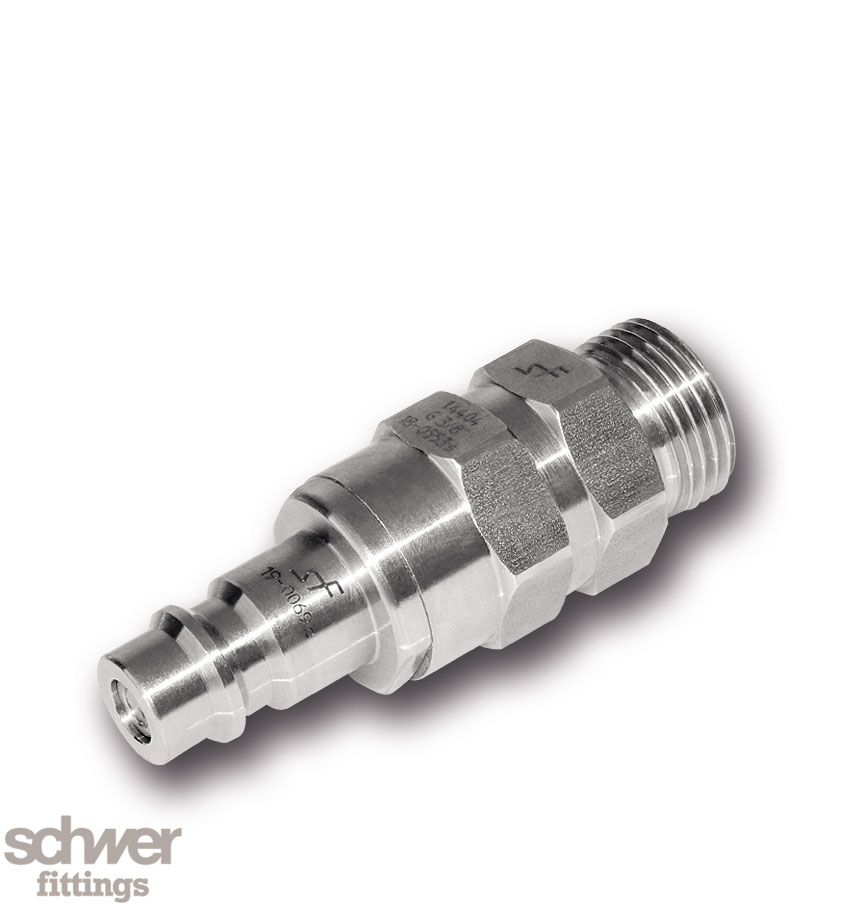 stecker cu închidere, cu filet exterior