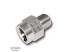 Innen-Außengewinde Manometer-Adapter