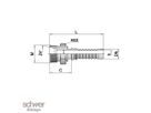 ﻿﻿Interlock Hose Tail Metric Male CE
