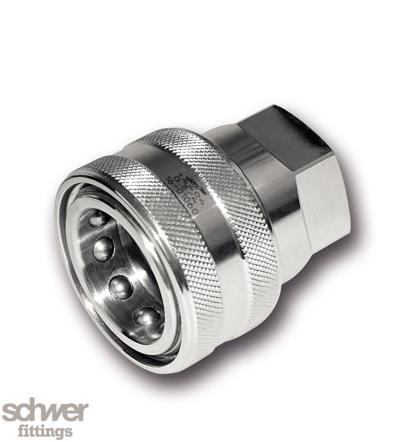 vysokotlaká rychlospojka ISO 7241-1B, průchozí