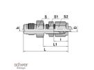Male Bulkhead Union