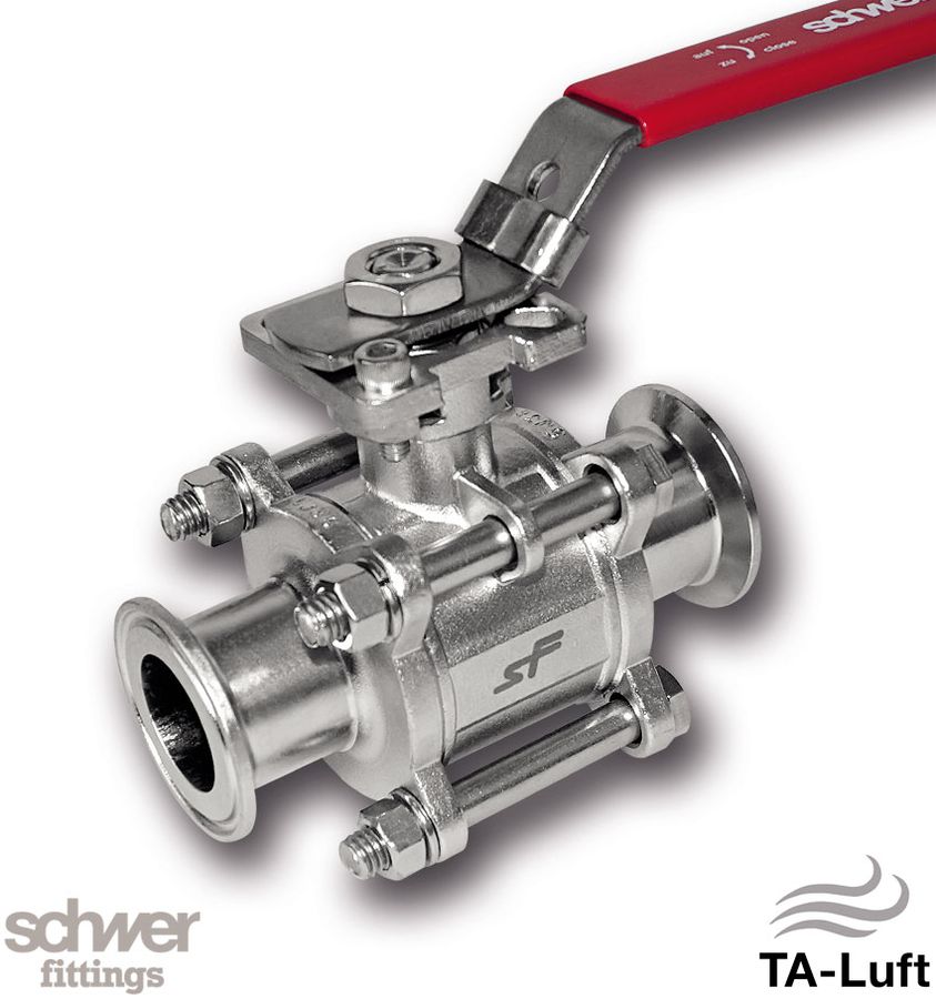 Guľový kohút trojdielny