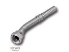 ﻿﻿Interlock Hose Tail Swivel Female 45°