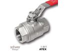2-teiliger Kugelhahn 2000 psi