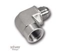 Flare Equal Female Stud Elbow  37°