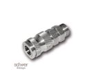 Quick coupling valved, with G-Outside Thread