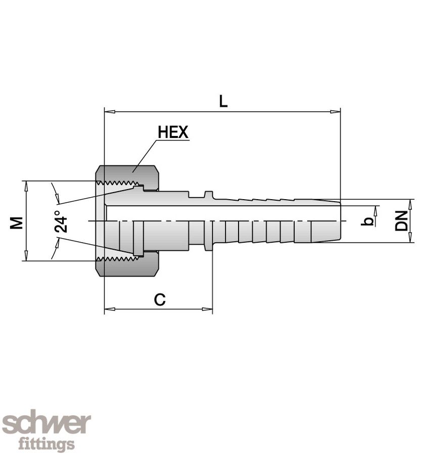 Hose Tail DKL