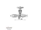 Manometer-Absperrventil