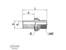 Male-Shaft Adaptor SAE / MS
