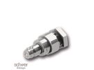Stecker absperrend, Schottausführung
