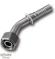 ﻿﻿Interlock 软管接头 45° DKO