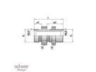 Gerader Schott-Stutzen