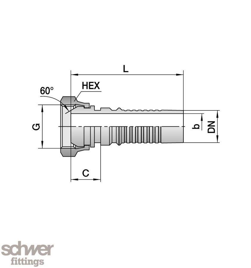 ﻿﻿Interlock hadicový adapter DKR
