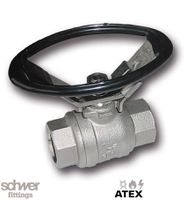 两片式直通球阀