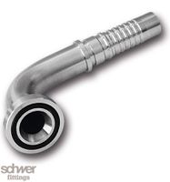 ﻿﻿Interlock SAE 软管接头 3000 PSI 90°