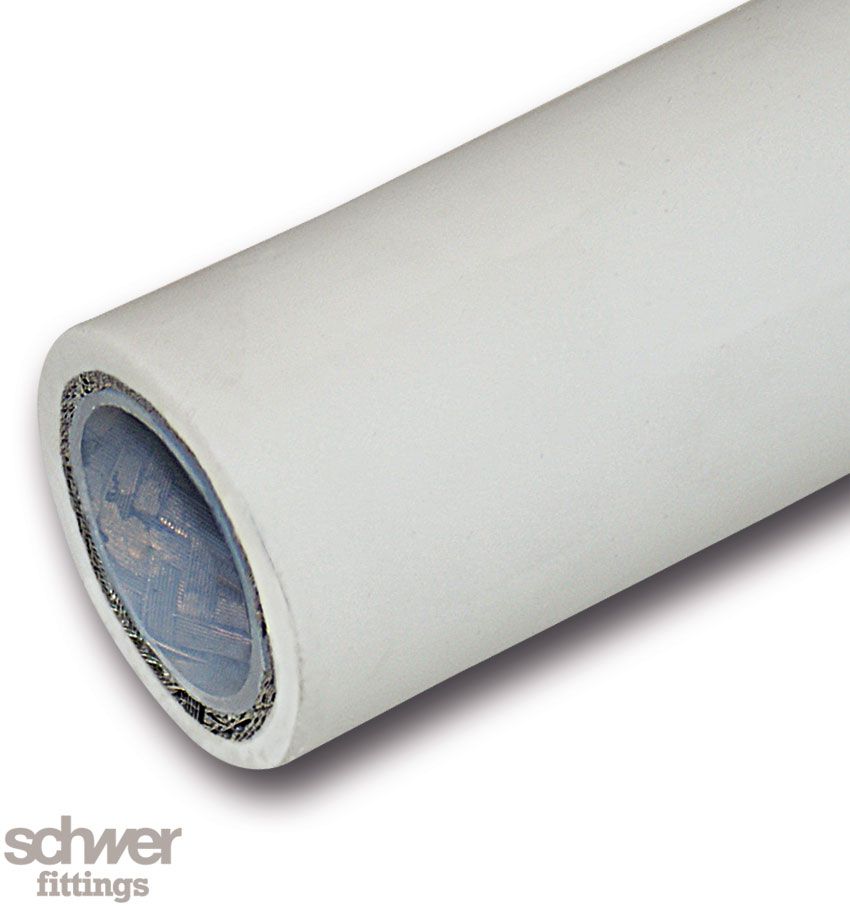 PTFE-Schlauch gewellt, mit Decke aus Silikon