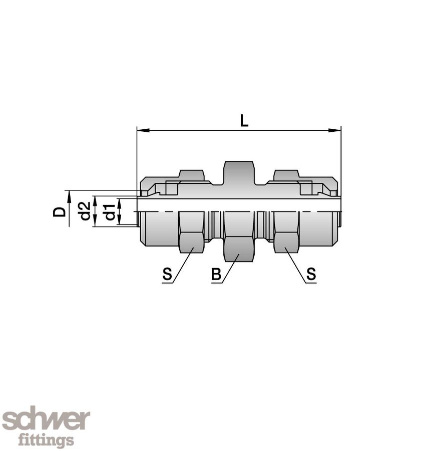 Gerader Verbinder