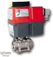 Robineţi cu actuator, acţionat electric, 24 V