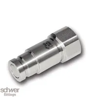 Hochdruckkupplung flachdichtend: Stecker
