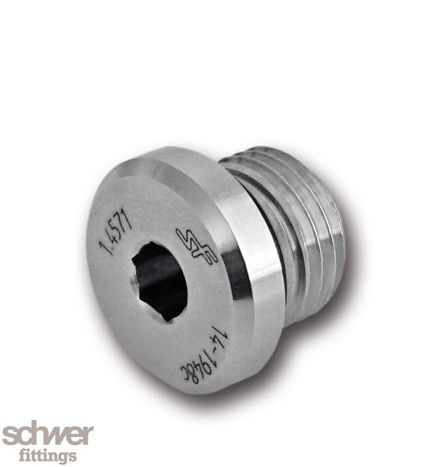 Hexagon head plug