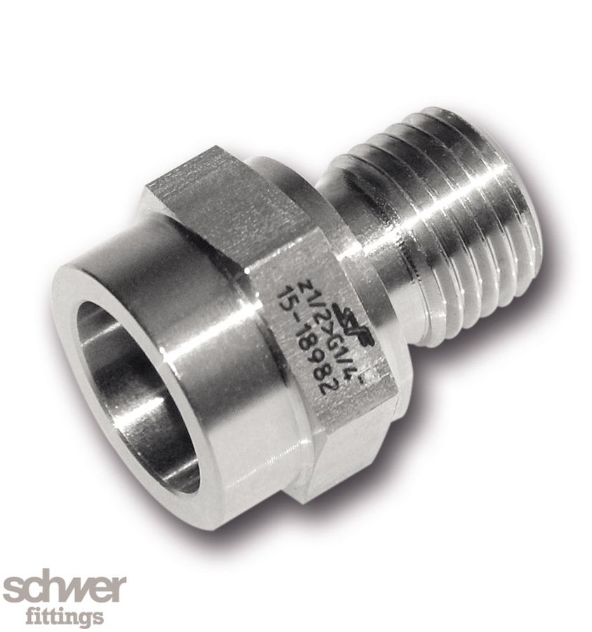 Insteek male fitting