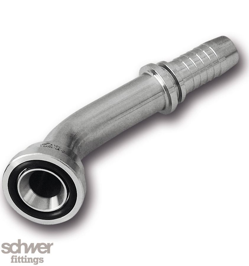 SAE Schlauchstutzen 45° 6000 PSI